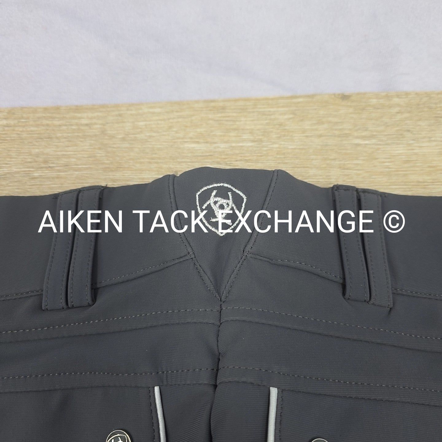 Ariat Tri-Factor Silicone Grip Full Seat Breeches, Size 34 R