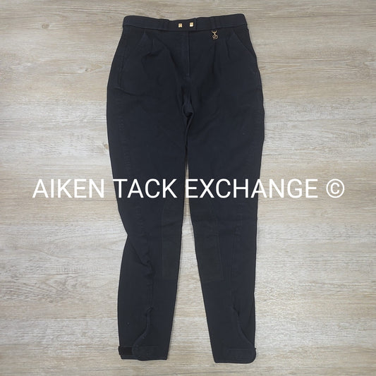 Golden Dress Knee Patch Breeches, Size 26 L