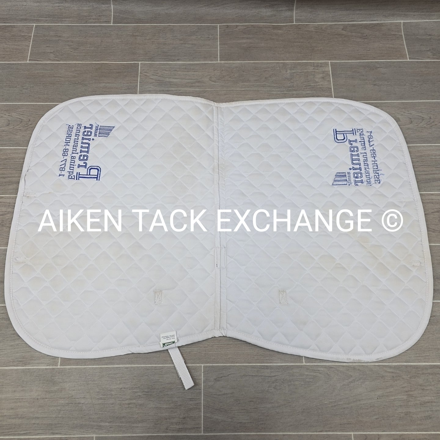 BARGAIN BUNDLE: 2 Dover Saddlery All Purpose Saddle Pads, Has Custom Embroidery