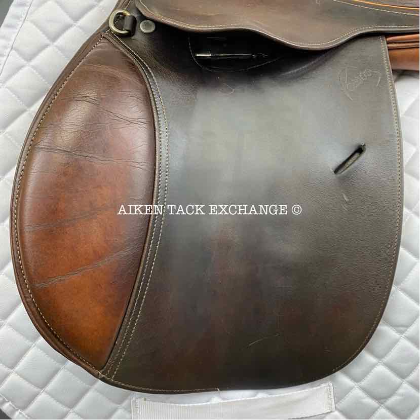 **SOLD** Pessoa Pony Close Contact Jump Saddle, 15.75" Seat, Medium Tree, Foam Panels