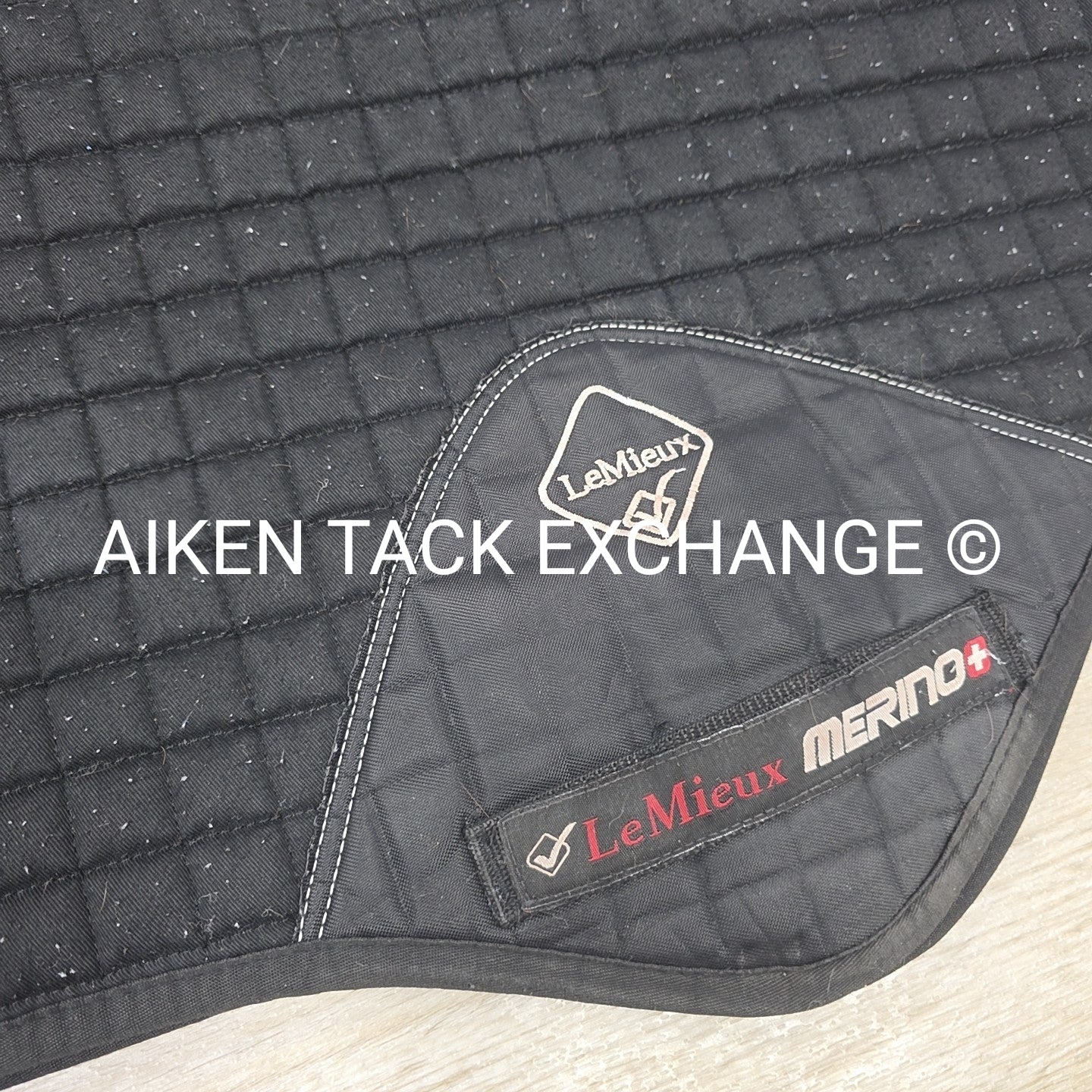 LeMieux Square Merino Half Lined Close Contact Saddle Pad, Large