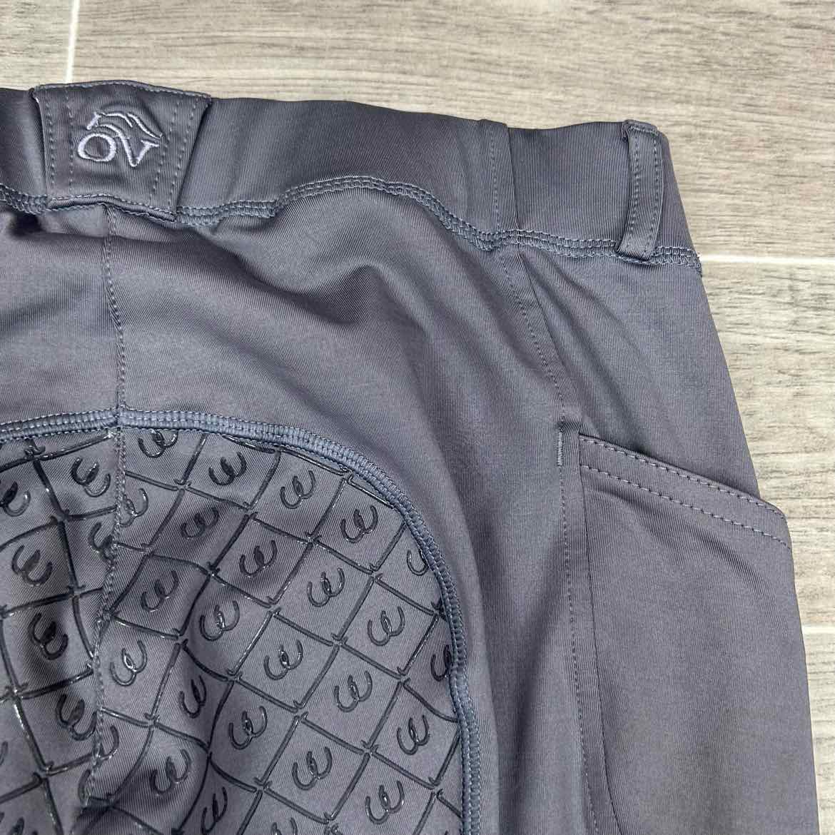 Ovation Aerowick Silicone Grip Full Seat Riding Tights, Women's XLarge