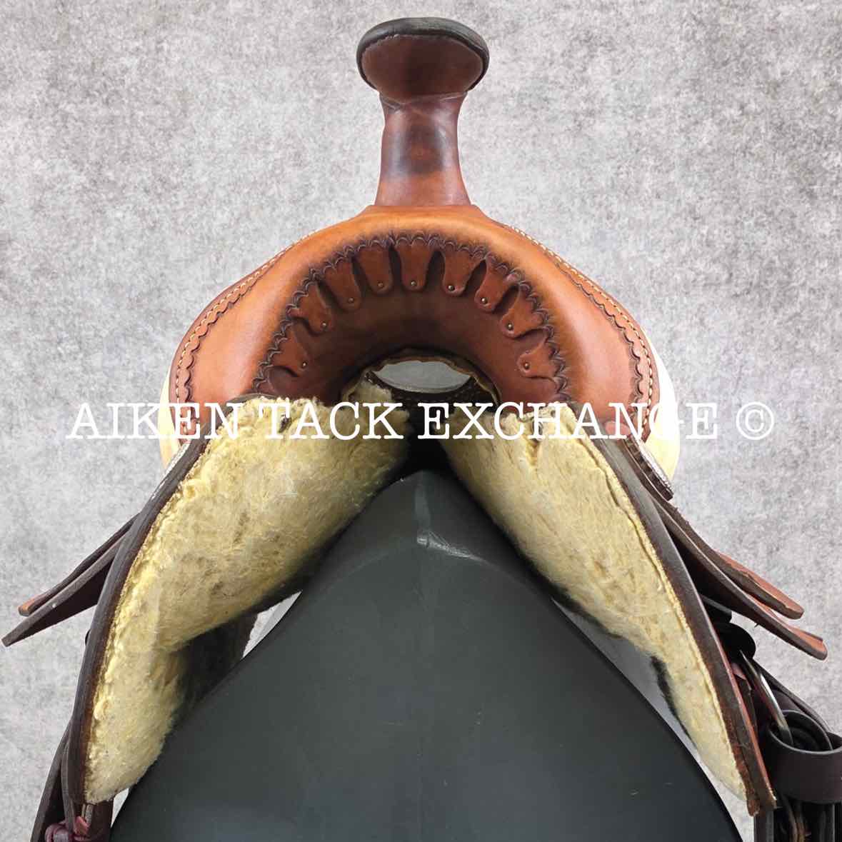 AMB Western Saddle, 16" Seat, Wide Tree - Full QH Bars