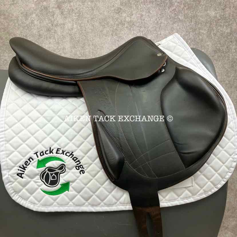 **SOLD** 2022 Arion Atlas Cross Country Monoflap Jump Saddle, 17.5" Seat, 2A Flap, Medium Wide Tree, Foam Panels, Full Buffalo Leather