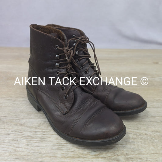 On Course Lace Up Paddock Boots, Kid's 8