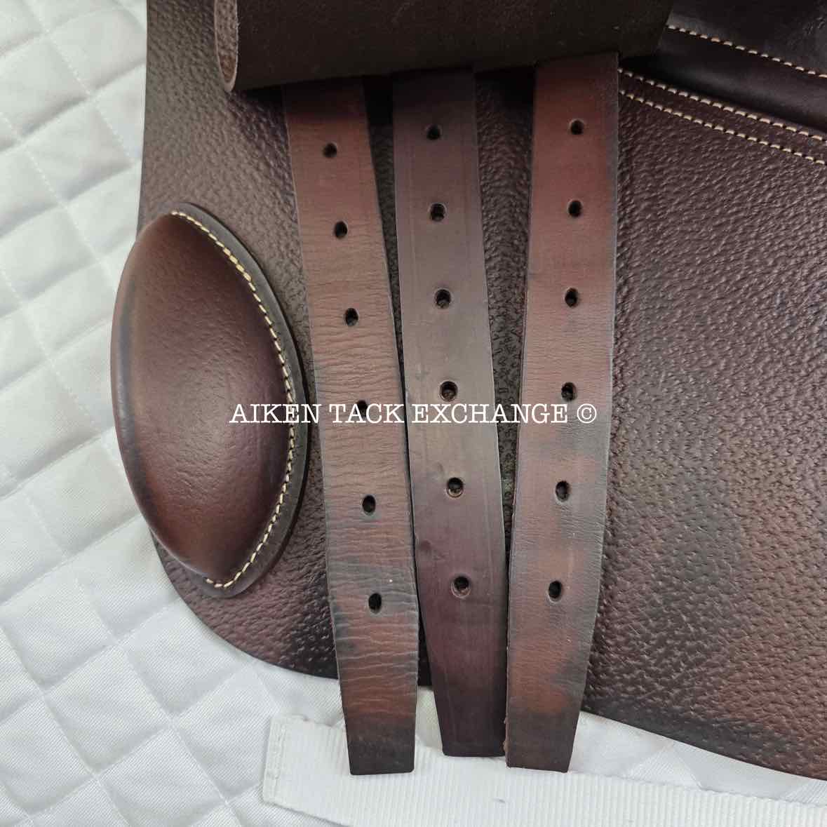 2024 CWD SE01 Close Contact Jump Saddle, 17" Seat, 3CH Flap, Medium Tree, Foam Panels, Full Buffalo Leather