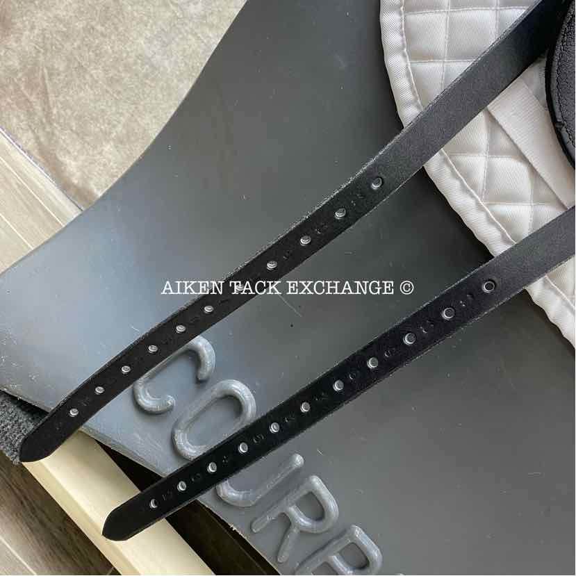 2015 Custom Saddlery Everest Monoflap Dressage Saddle, 17.5" Seat, Adjustable Tree, Wool Flocked Panels