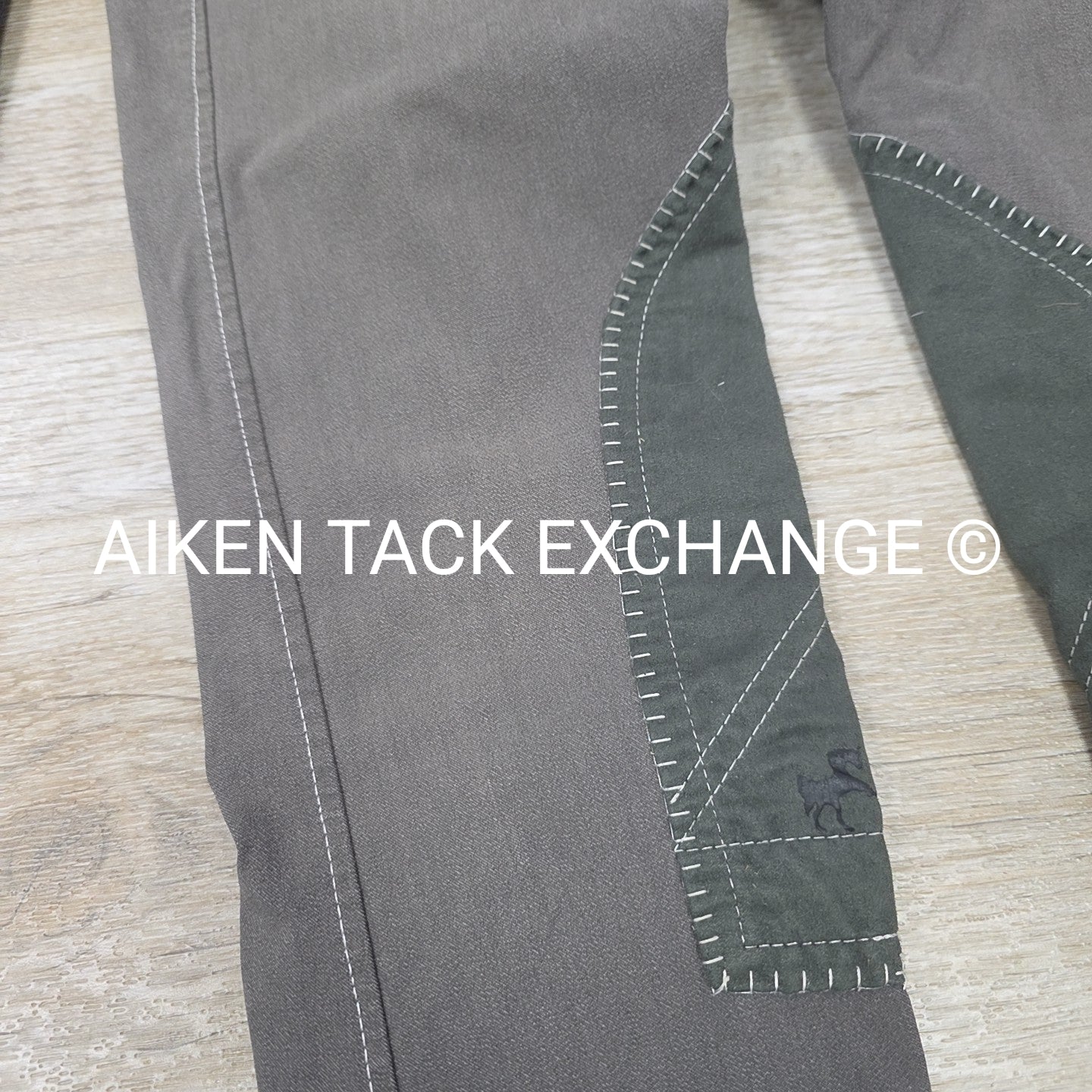 BARGAIN BUNDLE: 2 Pair Equine Couture Knee Patch Breeches, Size 28