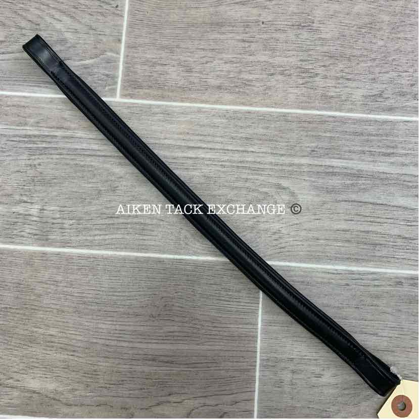 Plain Raised Padded Browband, Size 15.5"