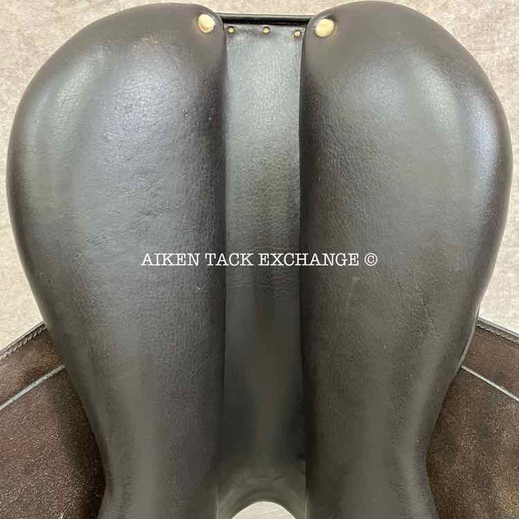 2013 Barnsby Aurora Close Contact Jump Saddle, 17" Seat, Medium Tree, Foam Panels