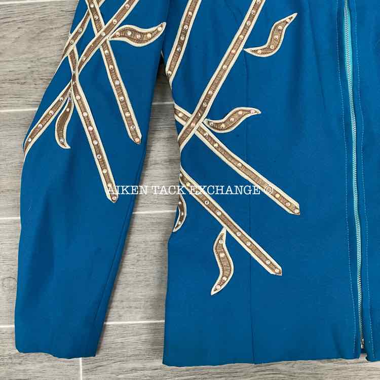 Custom Made Western Full Zip Show Coat and Pant Set, Small