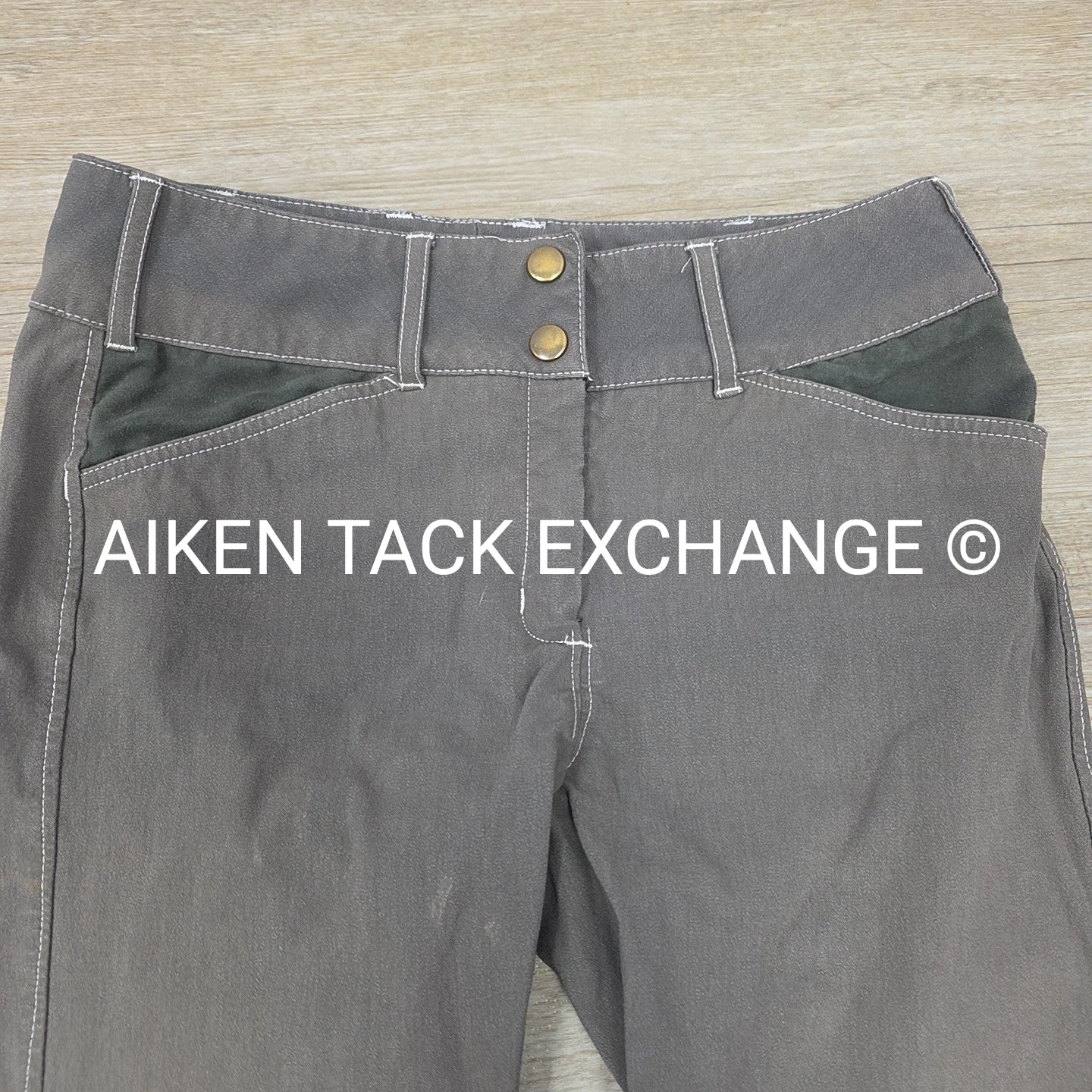 BARGAIN BUNDLE: 2 Pair Equine Couture Knee Patch Breeches, Size 28