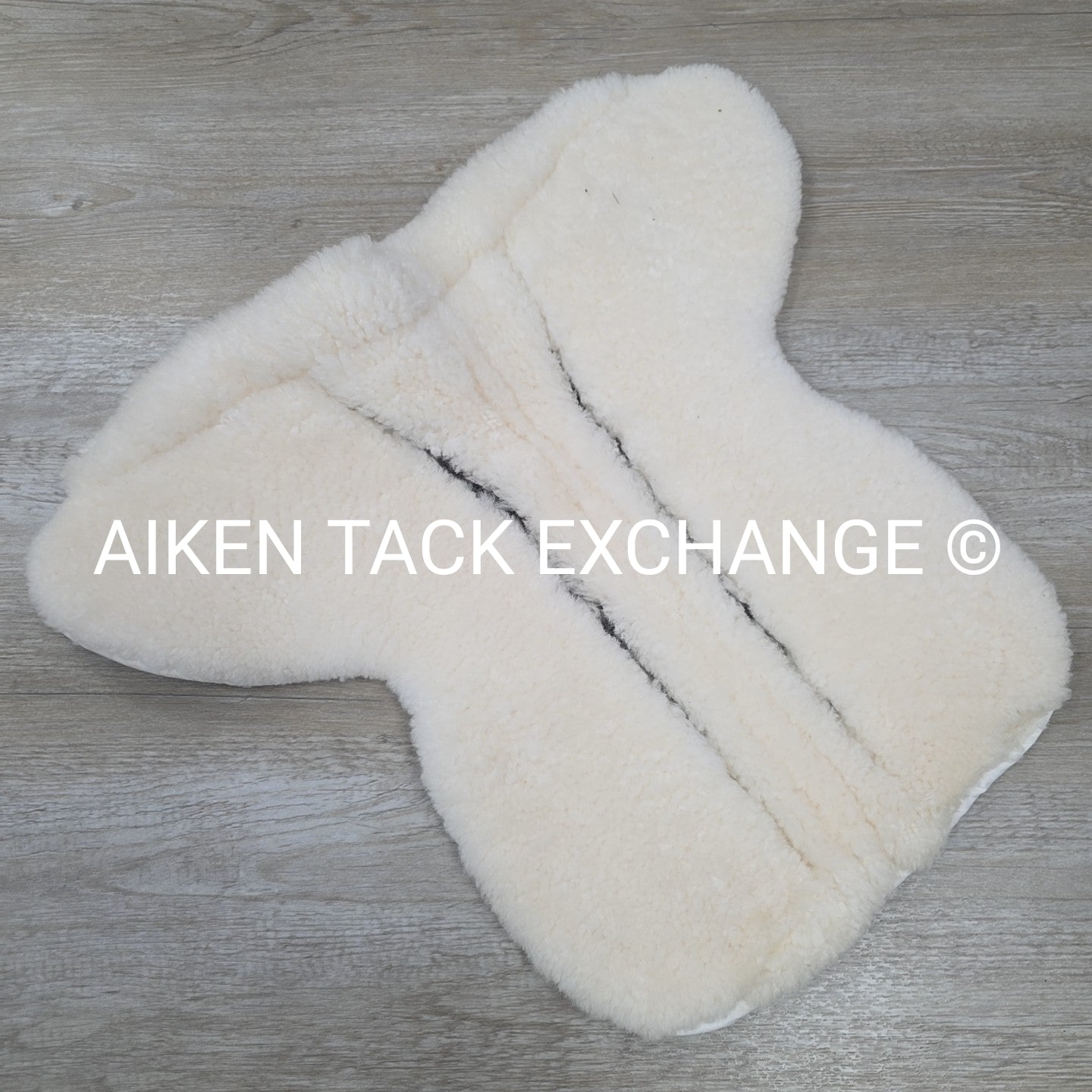 Fleeceworks FXK Sheepskin Half Pad w/ Plain Edge