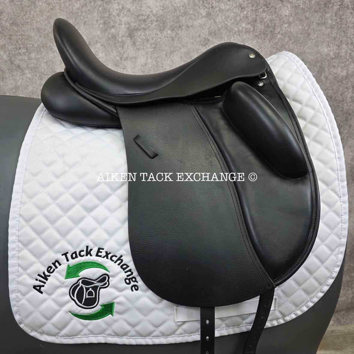 2021 Custom Saddlery Signature Wolfgang Solo Dressage Saddle, 17" Seat, Adjustable Tree, Wool Flocked Panels