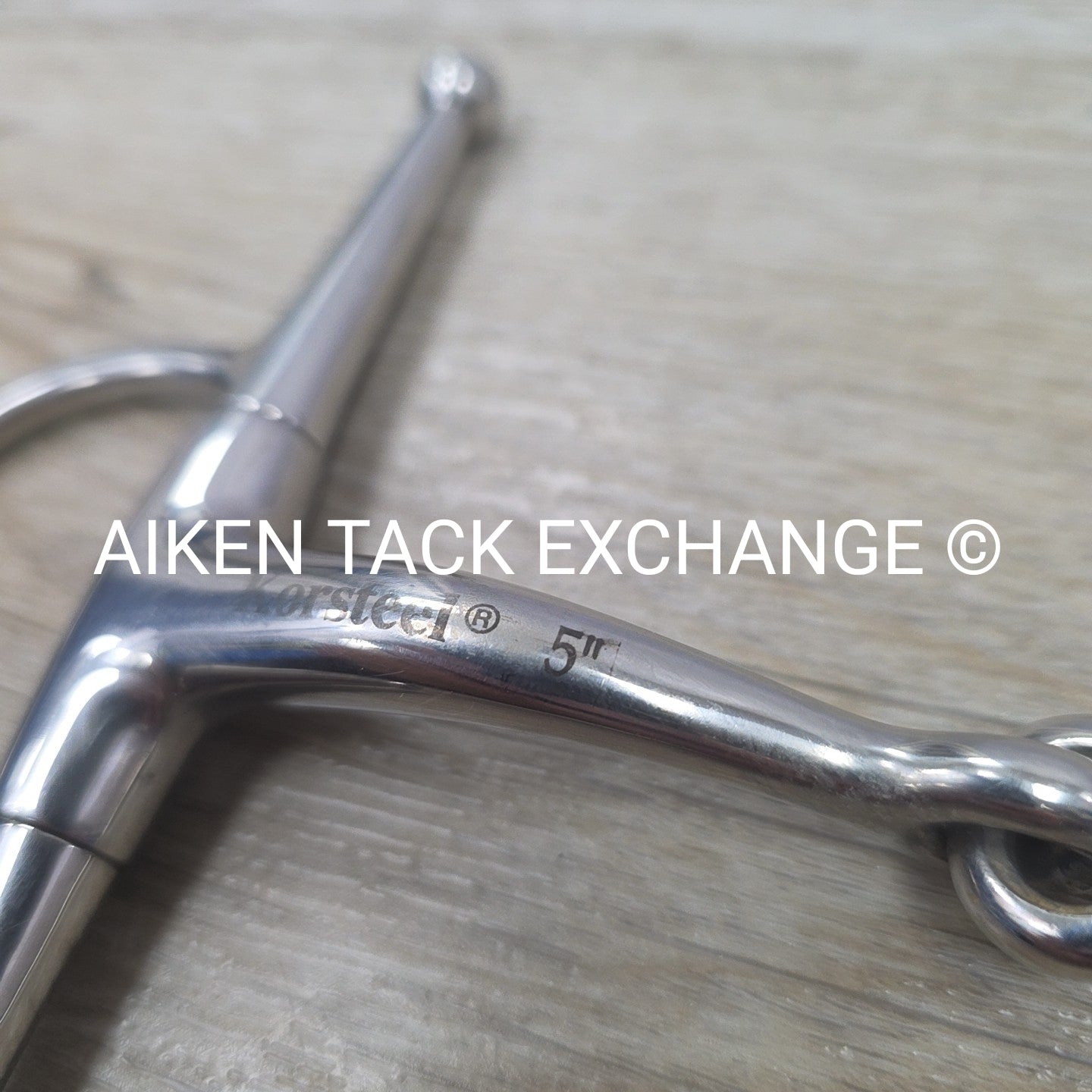 Korsteel Single Joint Full Cheek Bit 5"