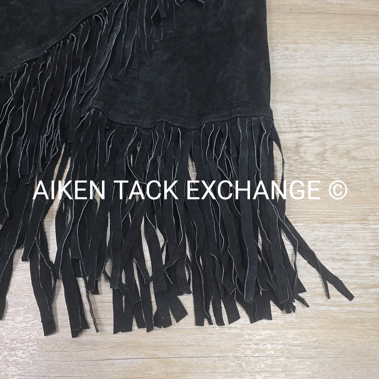 Newport News Suede Fringe Skirt, Women's 16