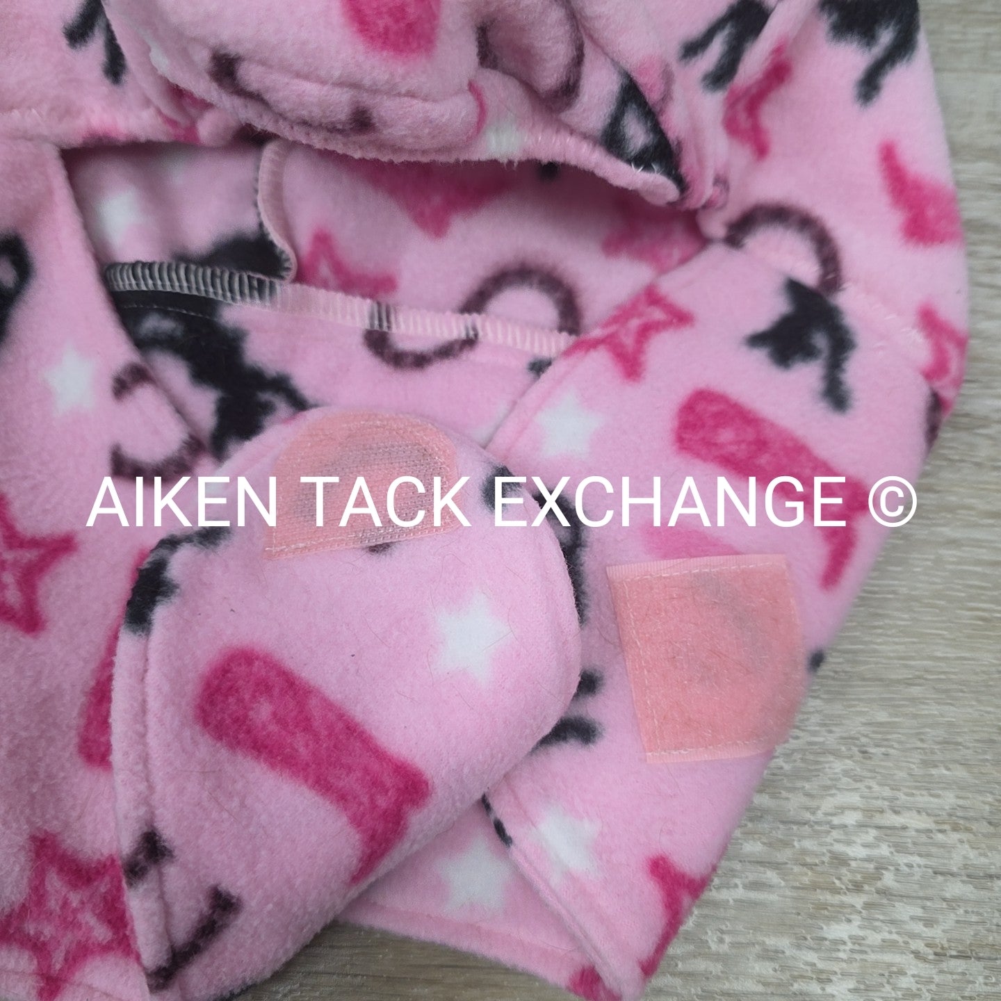 Pink Fleece Hood w/ Neck Gaiter
