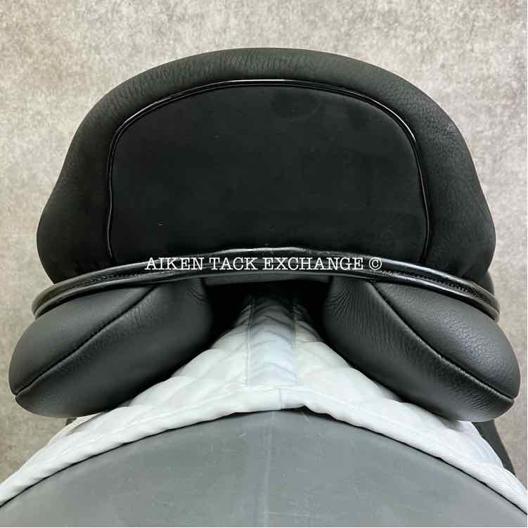 2024 Custom Saddlery Wolfgang Matrix MKII Monoflap Dressage Saddle, 17.5" Seat, Adjustable Tree, Wool Flocked Pony Panels