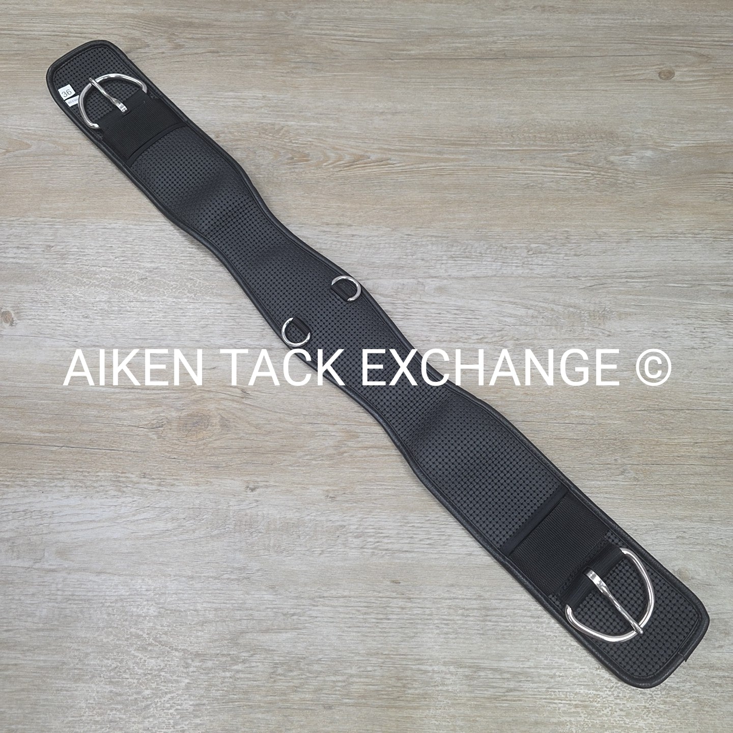 Synthetic Western Cinch, Black, 36"