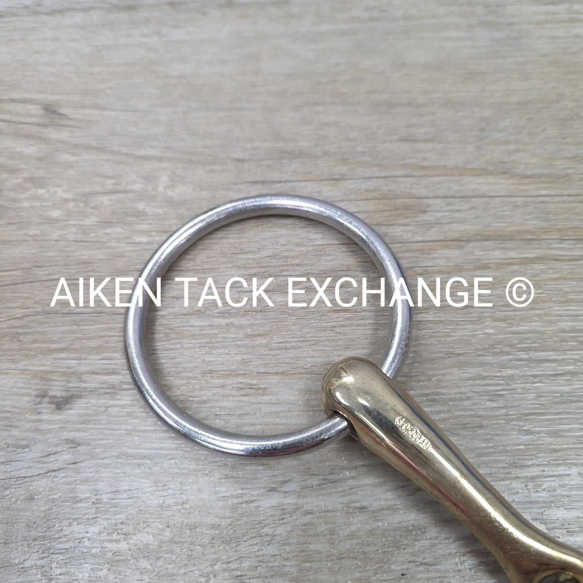 Herm Sprenger KK Ultra Sensogan Double Joint Loose Ring Bit 6"
