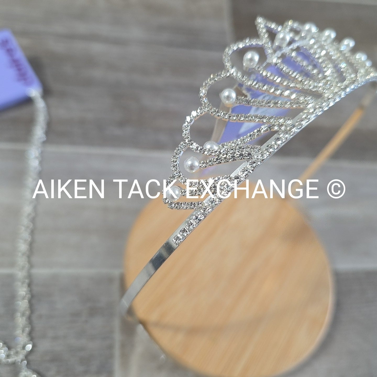 Claire's Bundle - 1 Tiara, 1 Set of Earrings, 1 Necklace