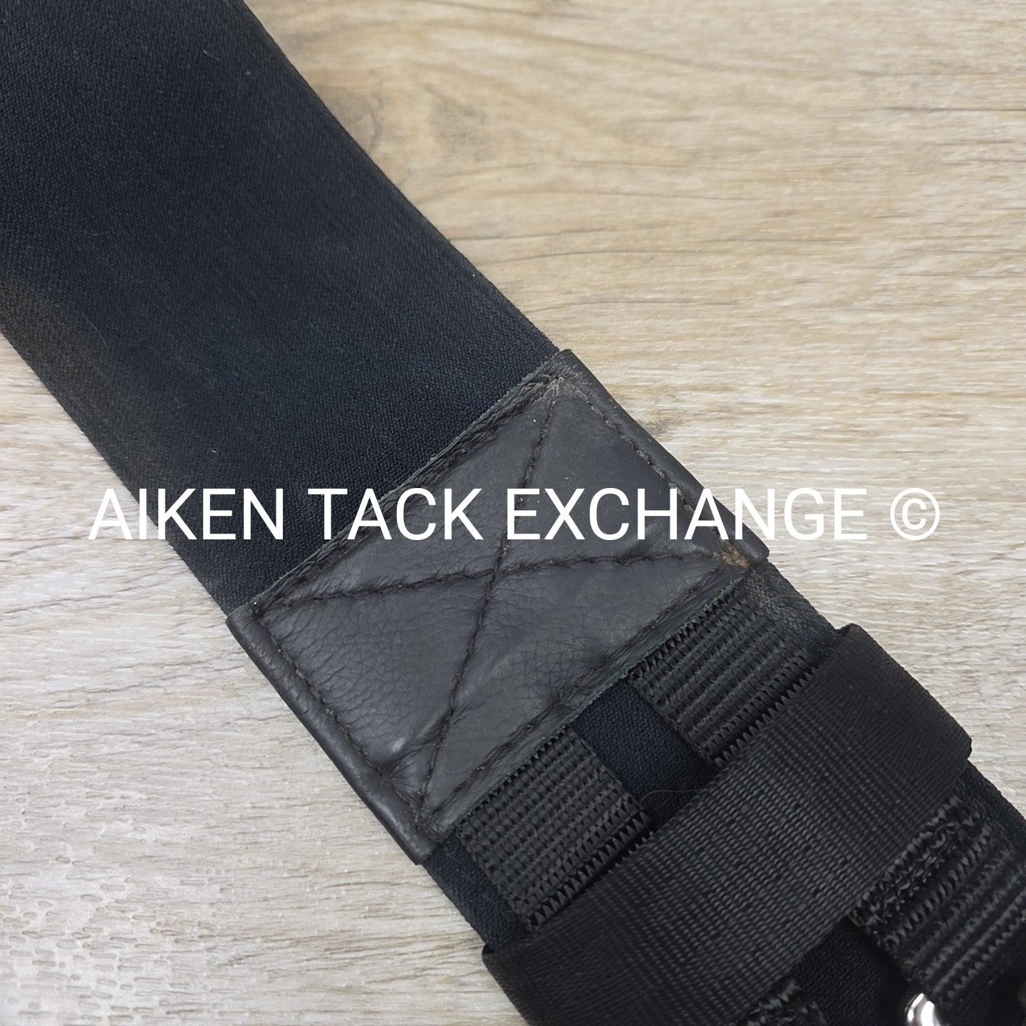 Flexi-Girth Dressage / Treeless Girth, Black, 22"