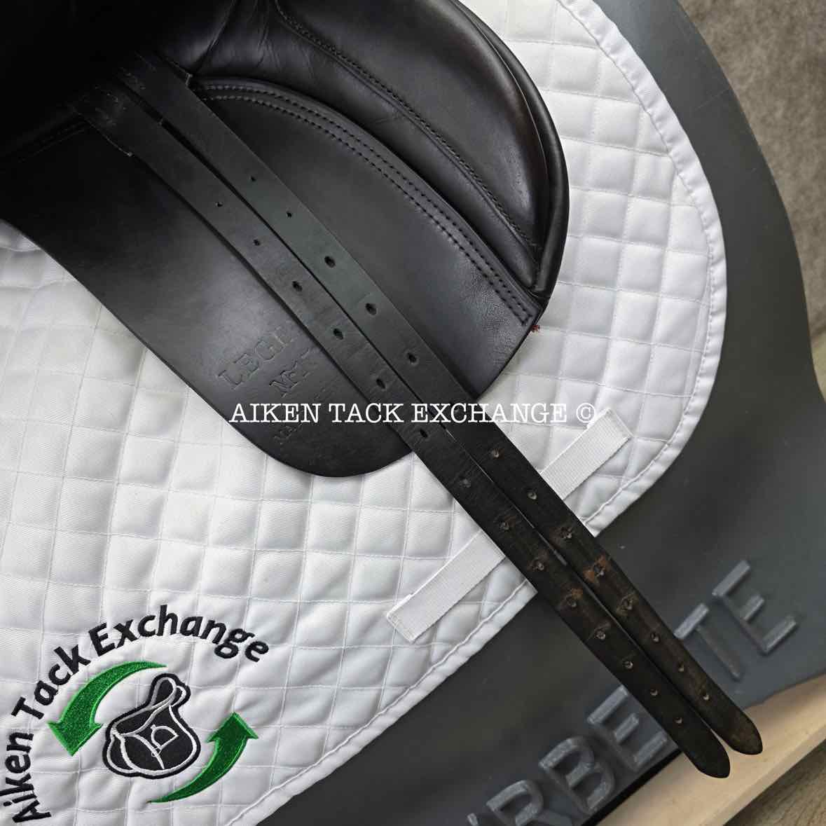 Legend Dressage Saddle, 17" Seat, M/MW Tree, Wool Flocked Panels