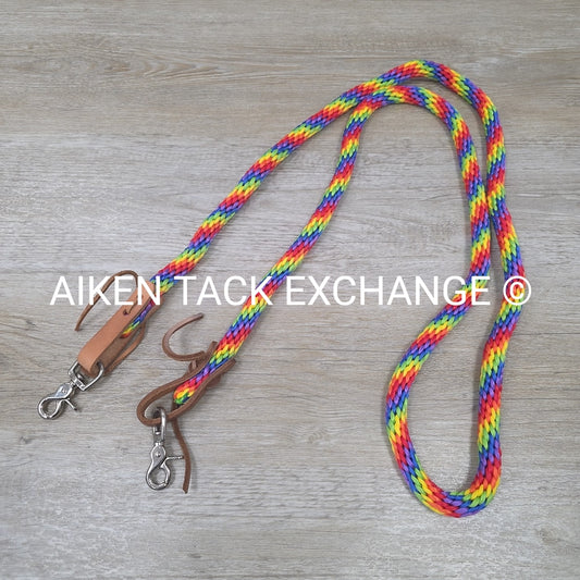 Nylon Rope Reins with Snaps