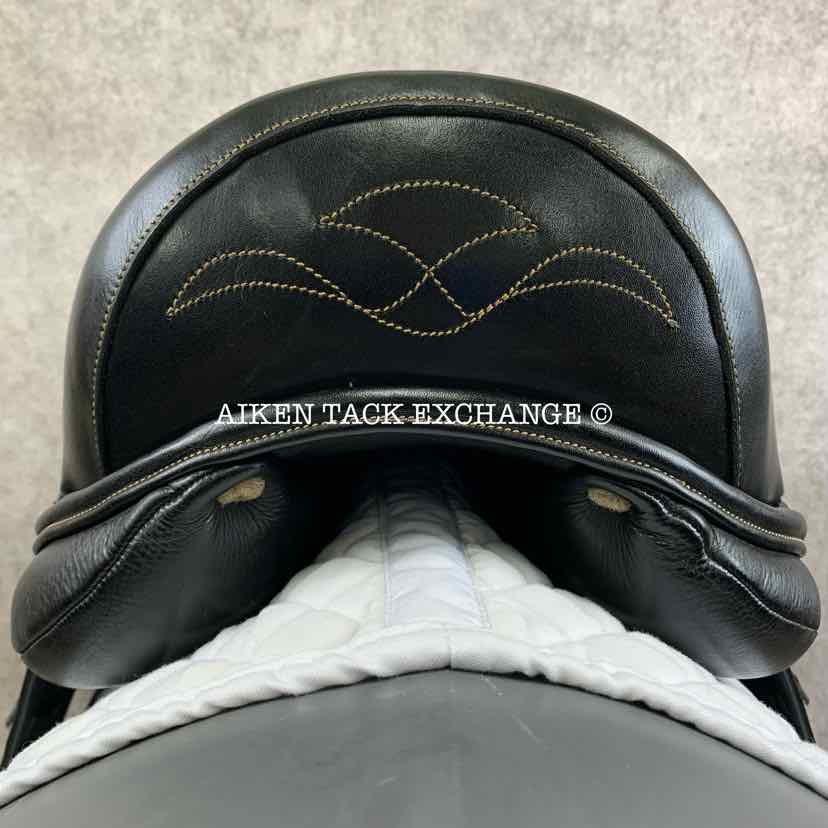 **SOLD** 2015 GMD Germida Ratomka Piaffe Monoflap Dressage Saddle, 16.5" Seat, Wide Tree, Foam Panels