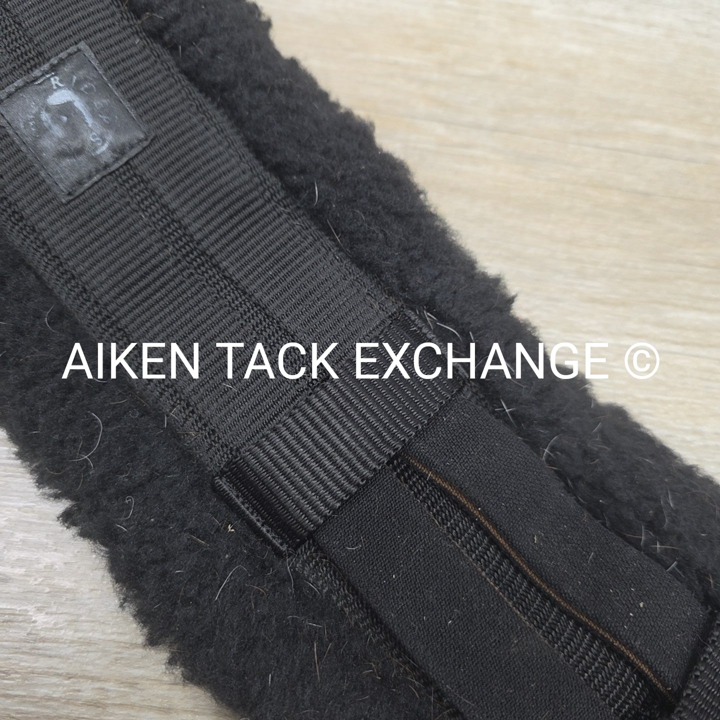 Dover Saddlery Rider's International Fleece Dressage Girth, Black, 26"