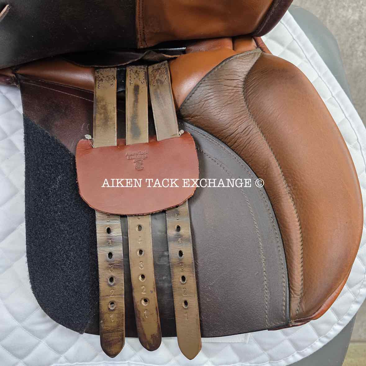 2013 Custom Saddlery Americana All Purpose Saddle, 18" Seat, Adjustable Tree, Wool Flocked Panels