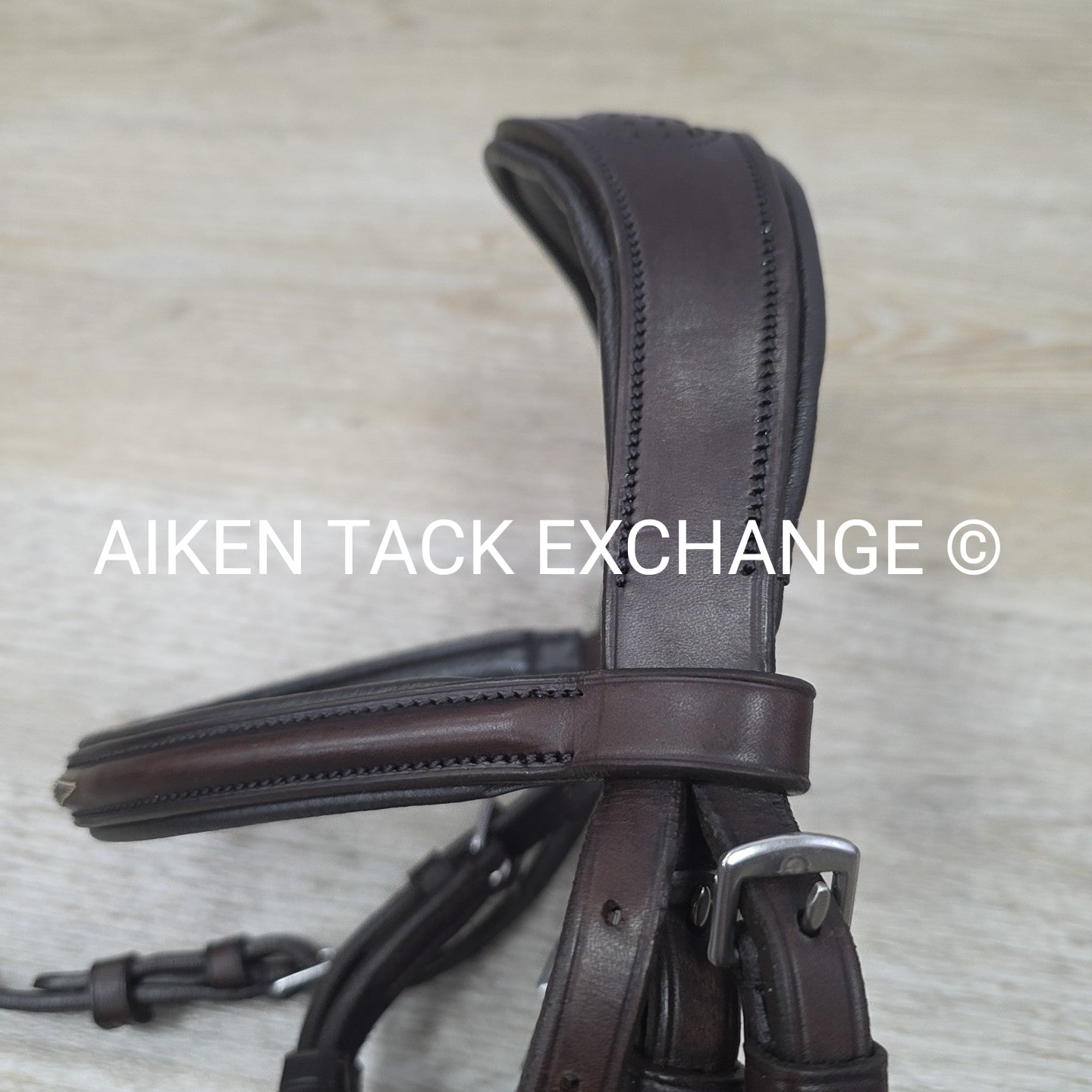 Collegiate ComFiTec Bridle with Reins, Brown, Size Cob