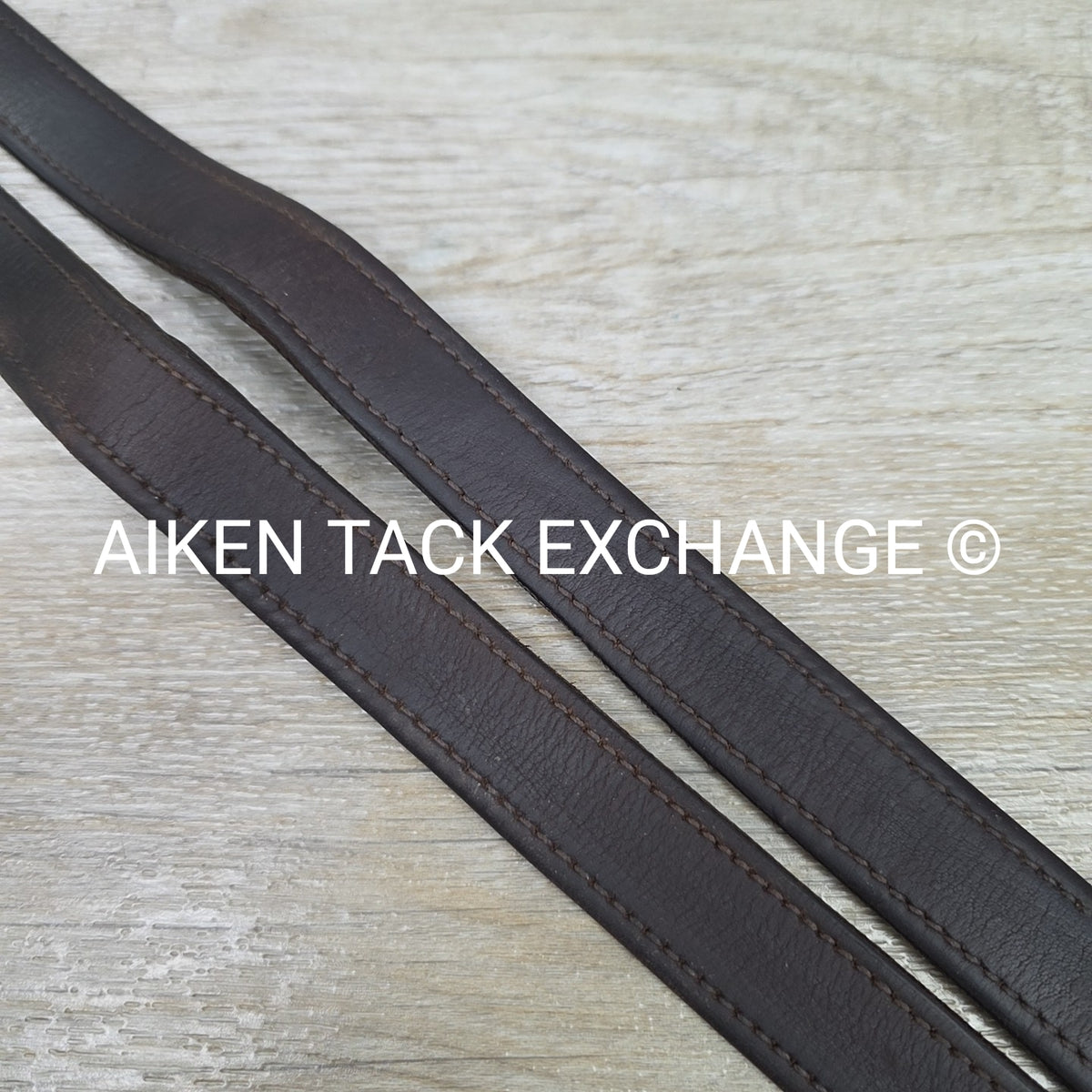 Bates Luxe Stirrup Leathers, Brown, 58"