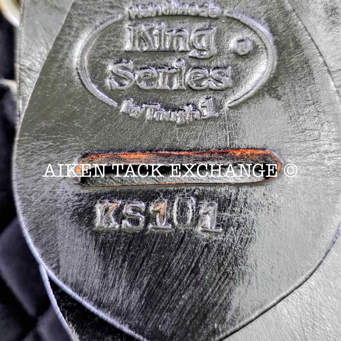 King Series Neutron Marathon Endurance Saddle, 15" Seat, Wide Tree - Full QH Bars