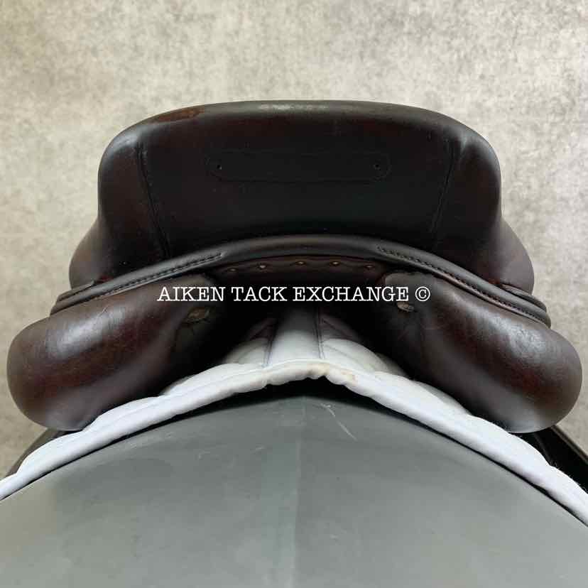 2014 CWD SE06 Close Contact Jump Saddle, 17" Seat, 3C Flap, Medium Tree, Foam Panels