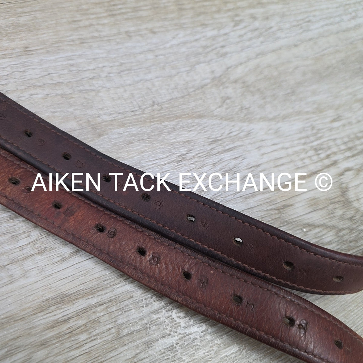 HDR Covered Nylon Lined Stirrup Leathers, Brown, 54"