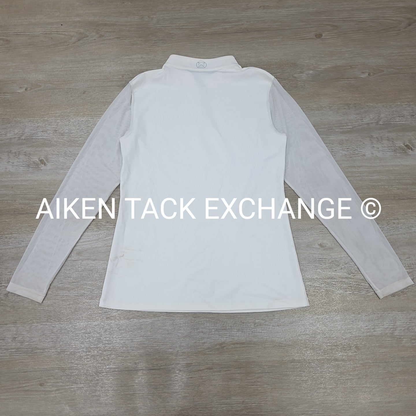 Free Ride Equestrian Quarter Zip Long Sleeve Sparkle Show Shirt, Women's XXL