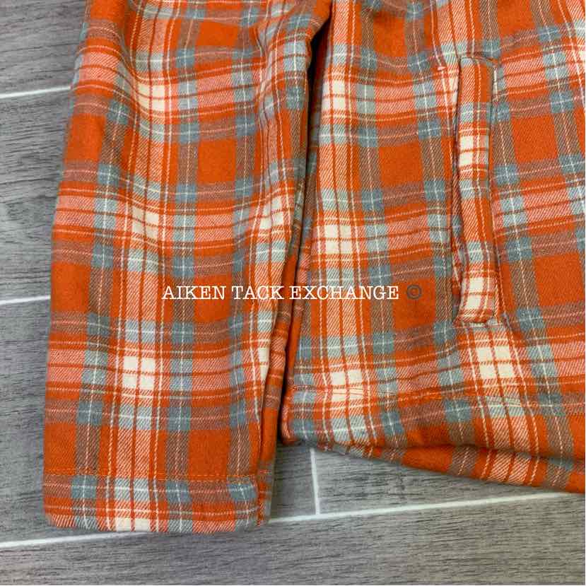 Dover Saddlery Lancaster Sherpa Lined Flannel Hoodie, Size XS