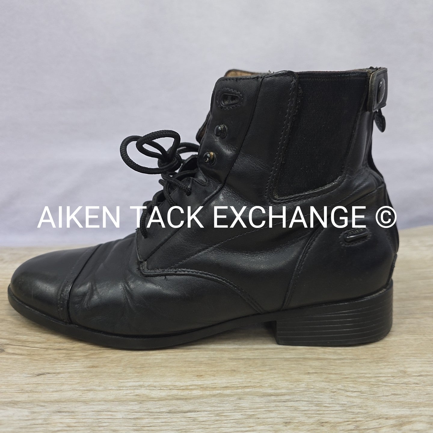 Ariat Lace & Zip Paddock Boots, Size 10 (No Insoles)
