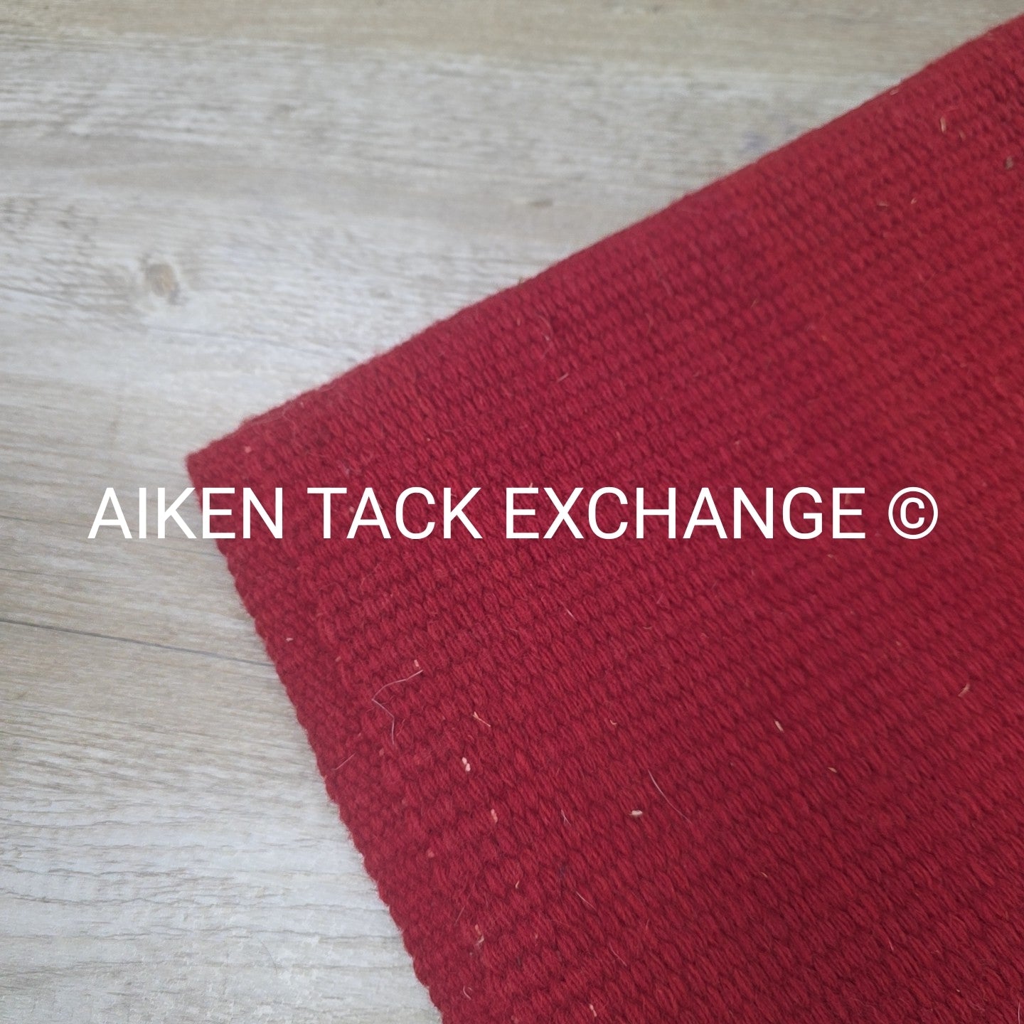 Tahoe Tack Heavy Duty Solid New Zealand Wool Saddle Blanket, 36" x 34"