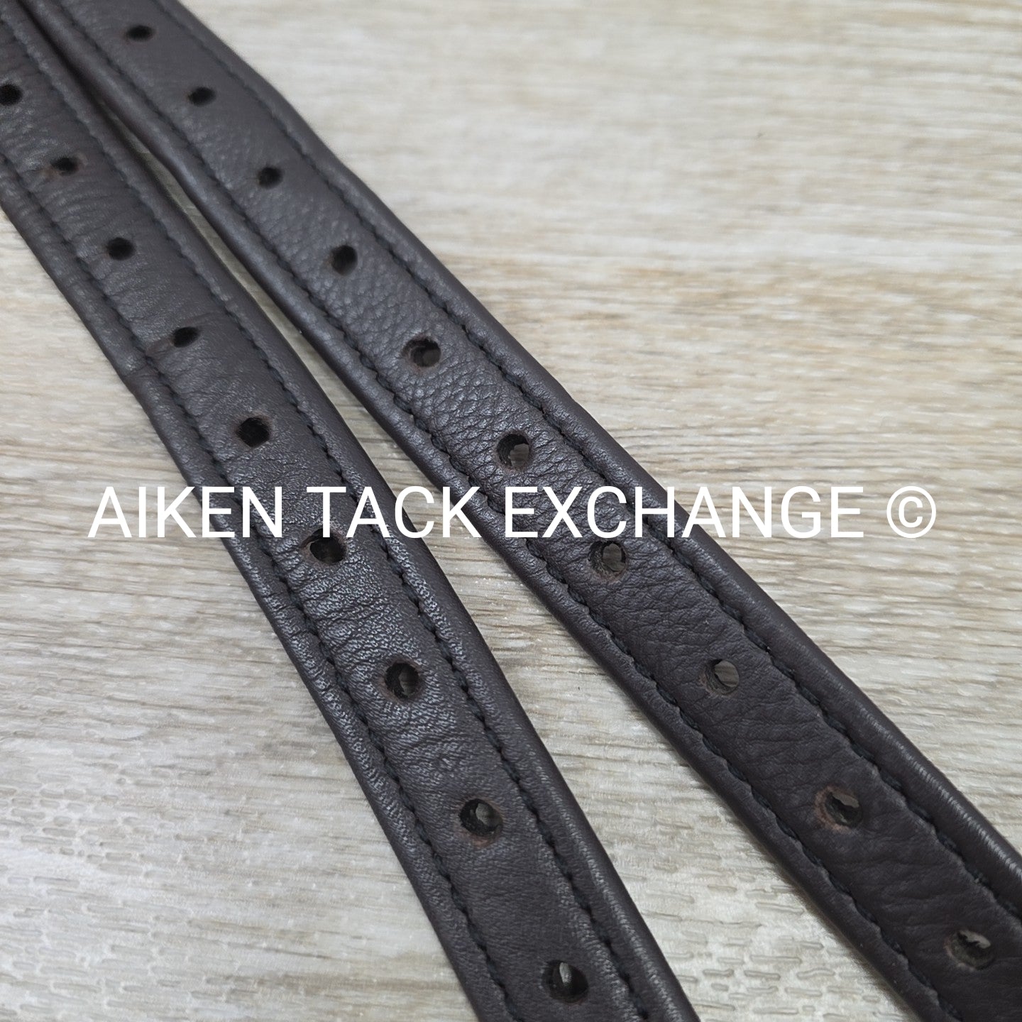 Schleese Premium European Soft Stirrup Leathers, Brown, 140cm / 55"