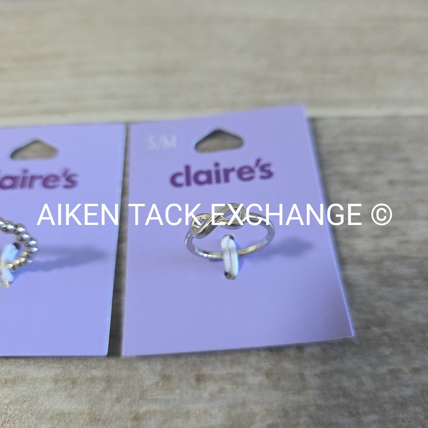 Claire's Rings (2) - Size S/M