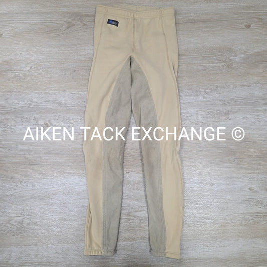 Ovation Full Seat Fleece Lined Winter Riding Tights, Women's Medium