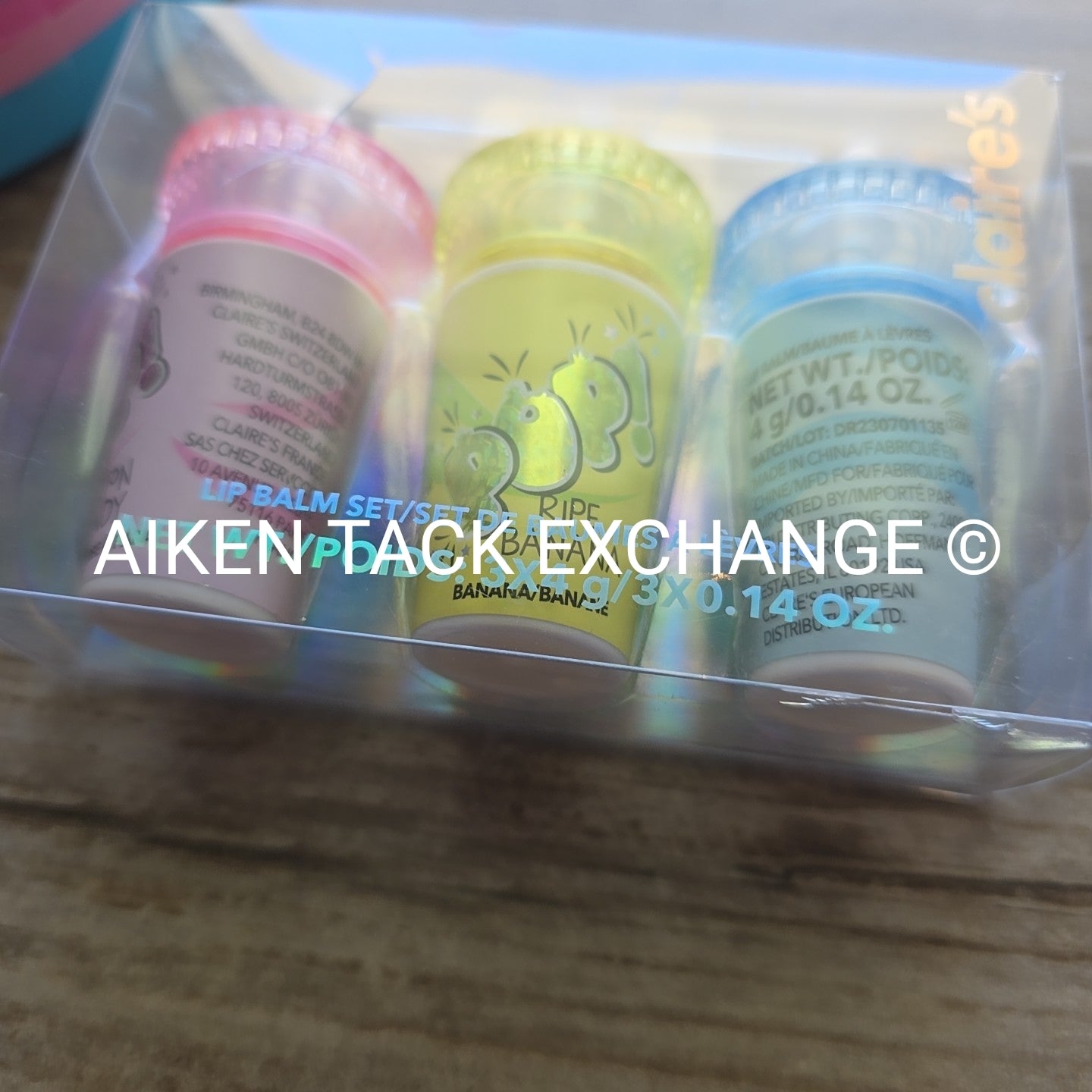 Claire's Beauty Sets - Makeup Kit & Lip Balms (Set of 3)