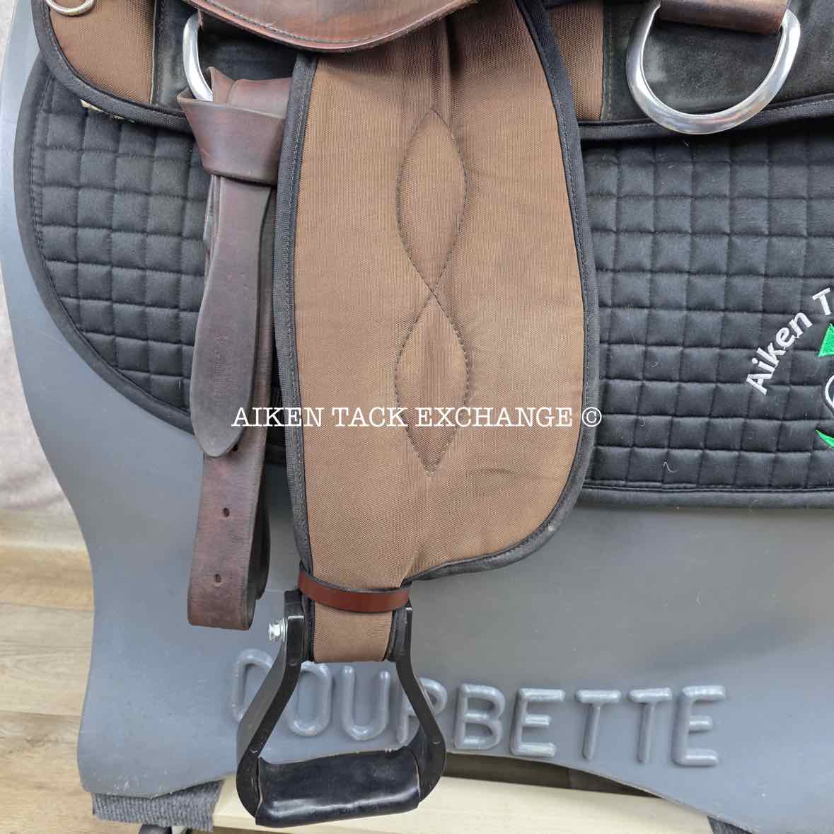 Big Horn 298 Cordura Comfort Flex Pleasure Trail Western Saddle, 17" Seat