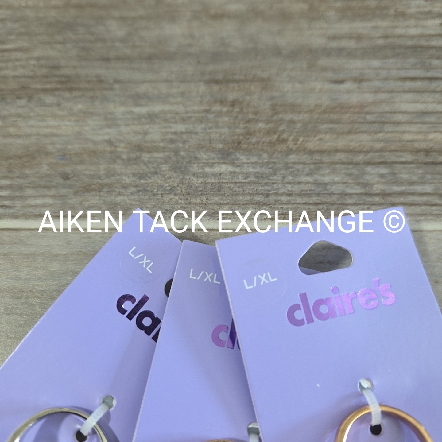 Claire's Rings (3) - Size L/XL