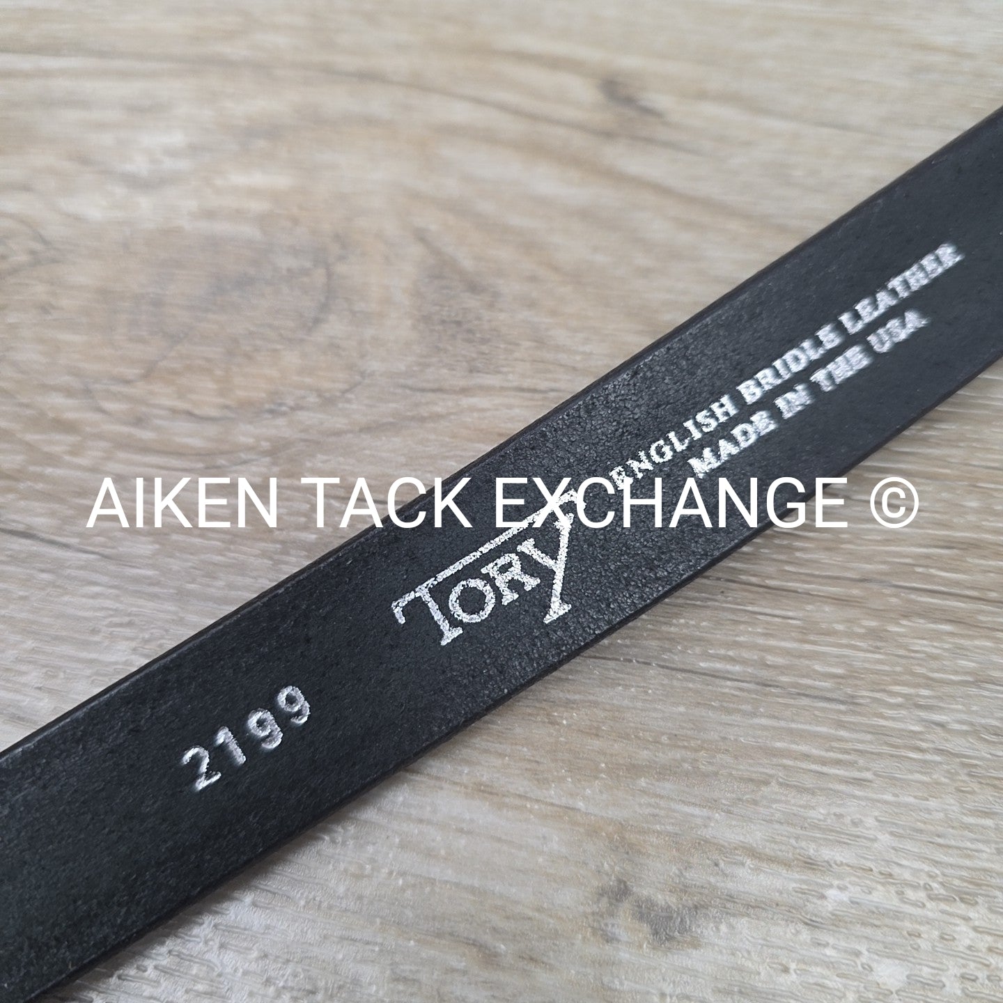 Tory Leather Snaffle Bit Belt, Size 24