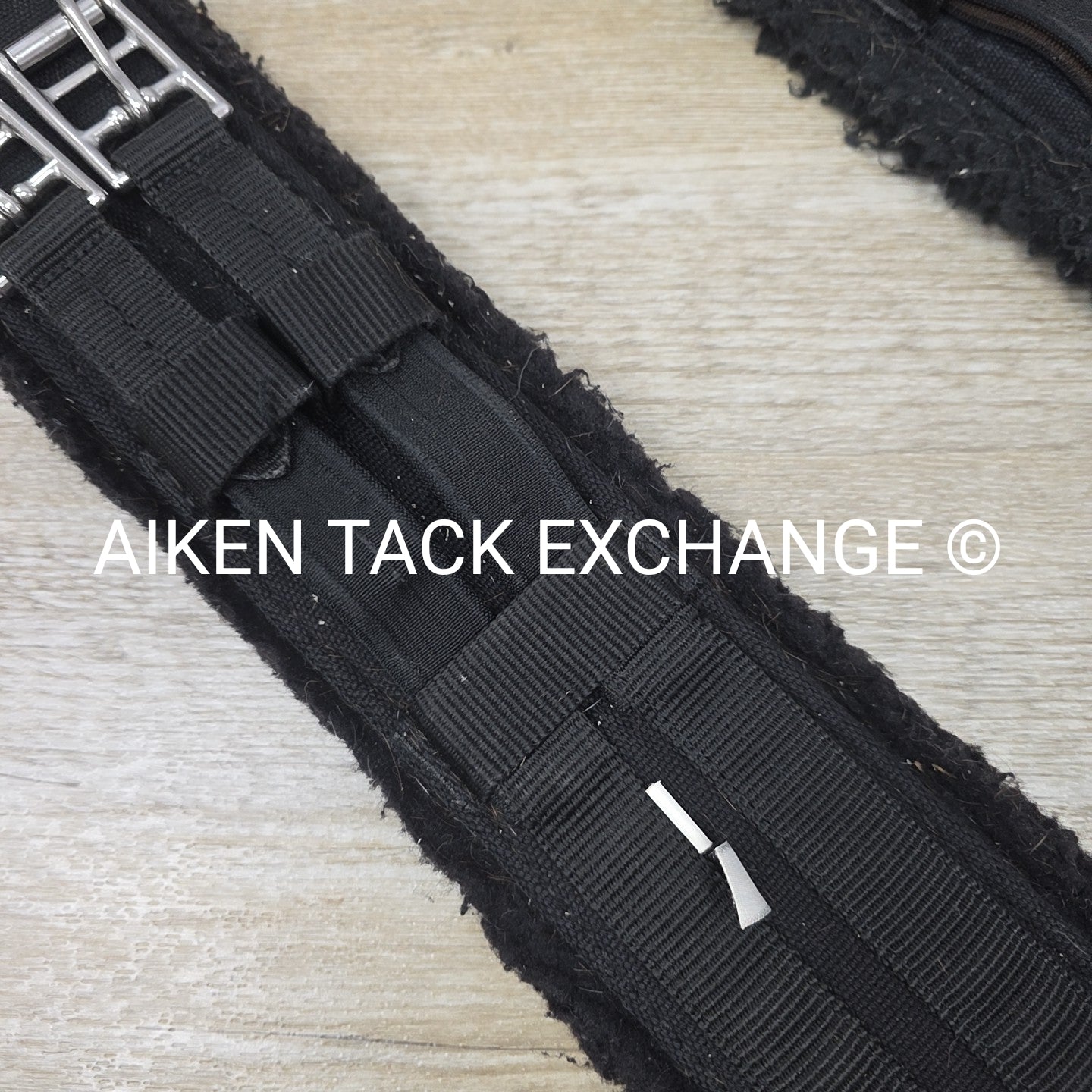 BARGAIN BUNDLE: HFP & Ovation Fleece Dressage Girths, Black, 28"