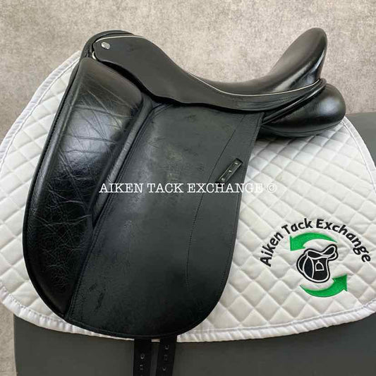 Borne DS Flexion Dressage Saddle, 17.5" Seat, Medium Tree, Wool Flocked Panels