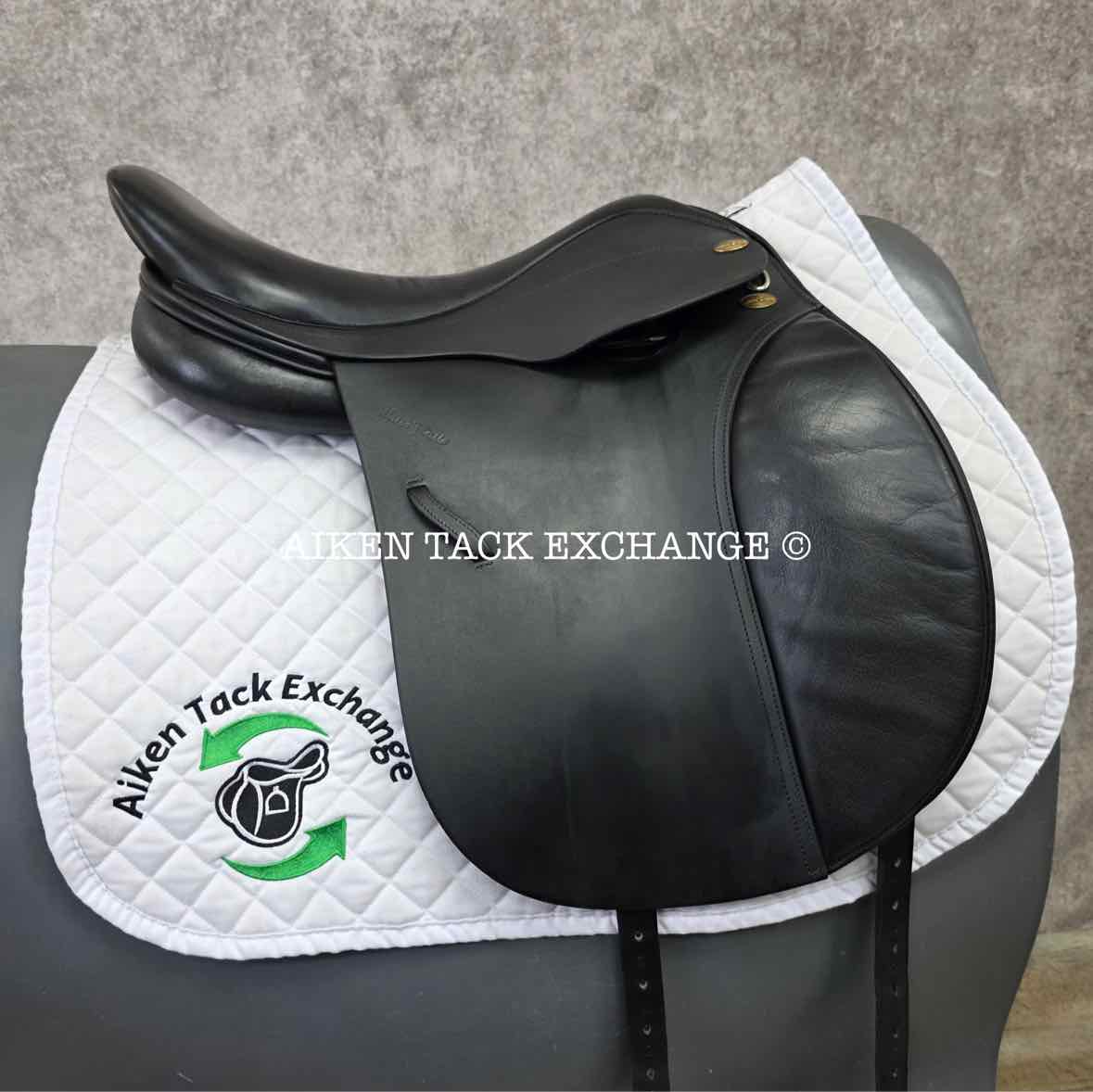 Harry Dabbs All Purpose Saddle, 17.5" Seat, XX-Wide Hoop Tree, Wool Flocked Panels